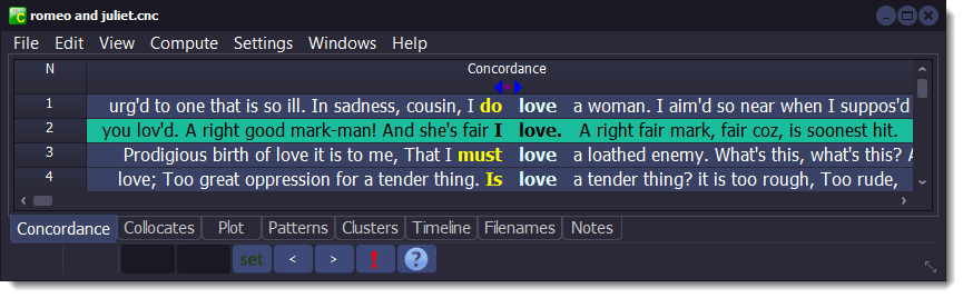 Tablet Dark concordance