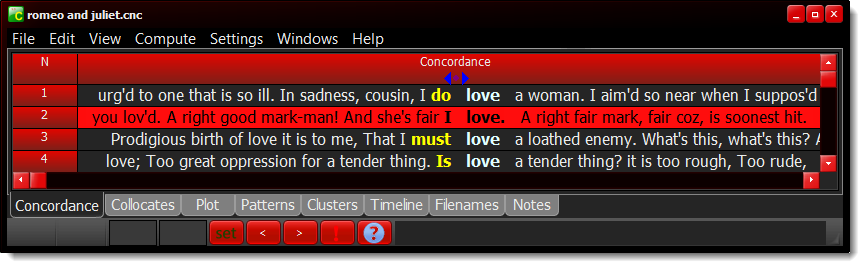 Ruby Graphite concordance