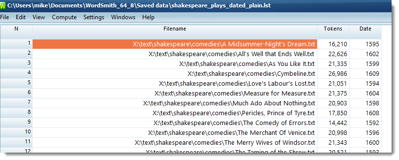 shakespeare filenames_date