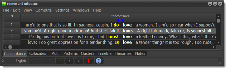 charcoal dark slate concordance