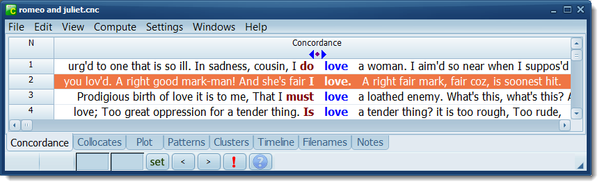 Saphire Kamri concordance