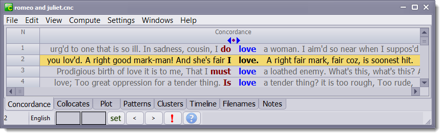 Lavender Classico concordance
