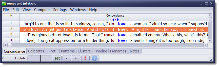 Amethyst Kamri concordance