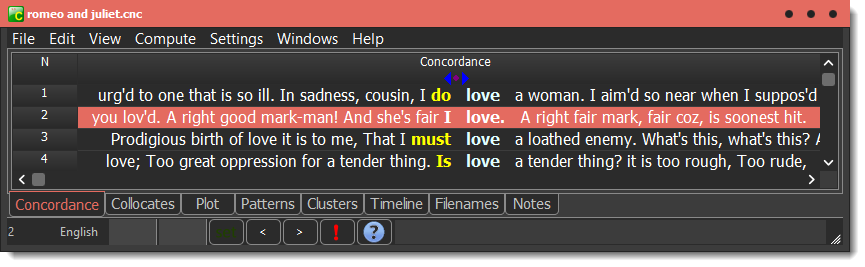 copper dark concordance