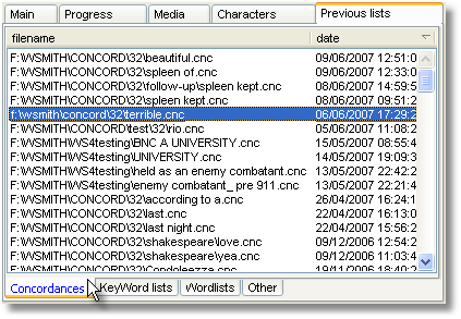 previous_lists