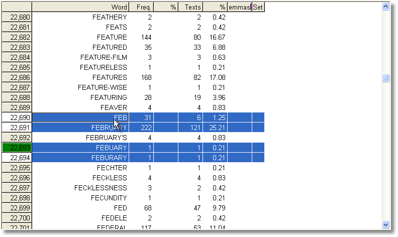 selecting_multiple_entries